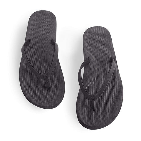 Indosole Women's ESSNTLS Flip Flops - Black