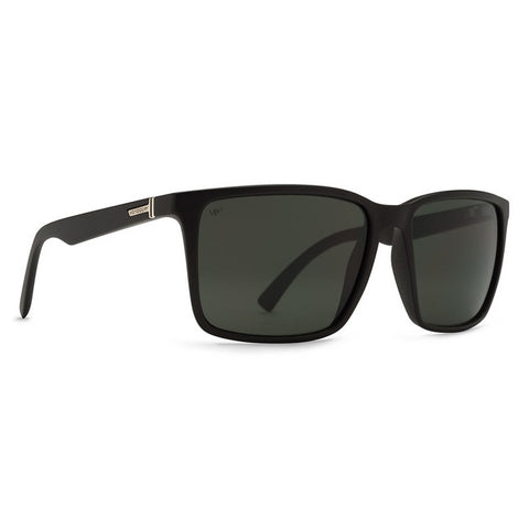 Von Zipper Lesmore Sunglasses - Black Gloss / Grey Poly Polarized
