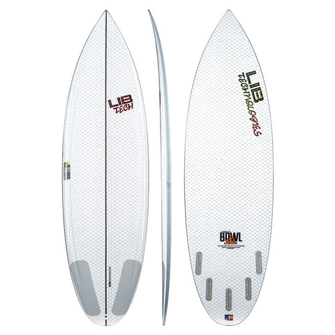 Lib Tech Bowl 6'0" Surfboard