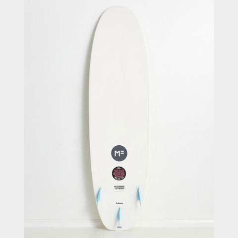 Mick Fanning Softboards 6'6" Beastie Surfboard - White