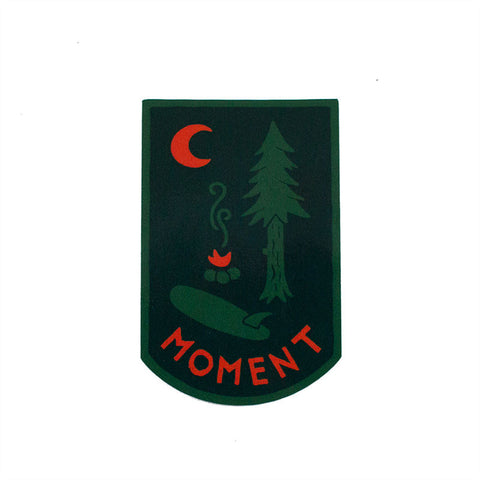 Moment Campsite Sticker