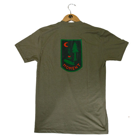 Moment Campsite Tee - Olive