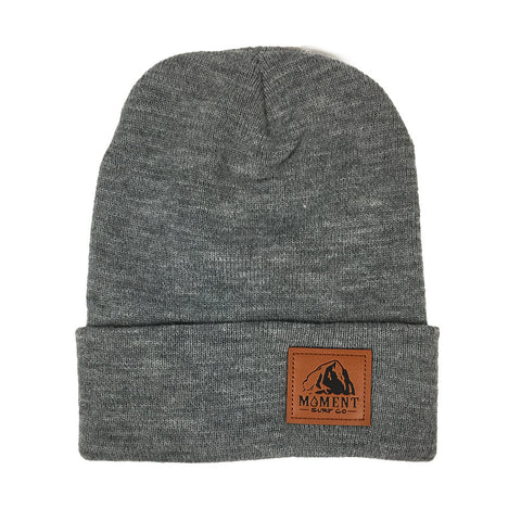 Moment Haystack Beanie - Heather Grey