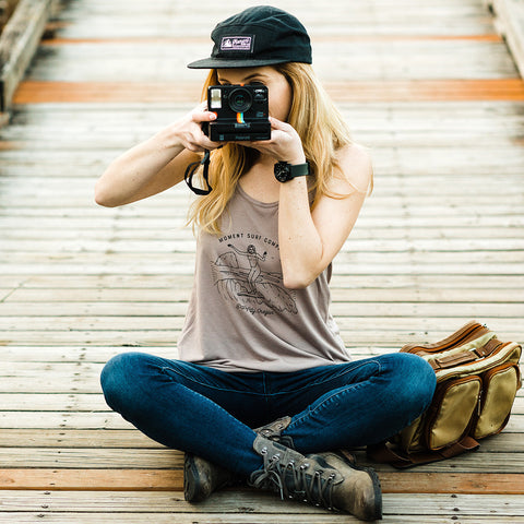 Moment Lady Glider Tank - Pebble Brown