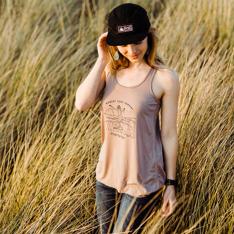 Moment Lady Glider Tank - Pebble Brown