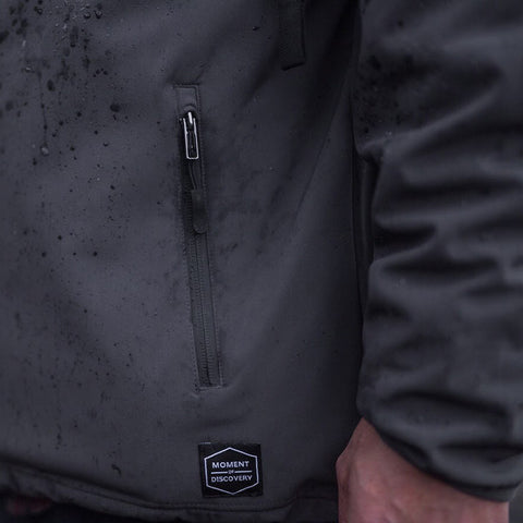 Moment Of Discovery Tech Jacket - Dark Charcoal