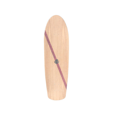 Moment Retro Skateboard Deck - Purple Wood