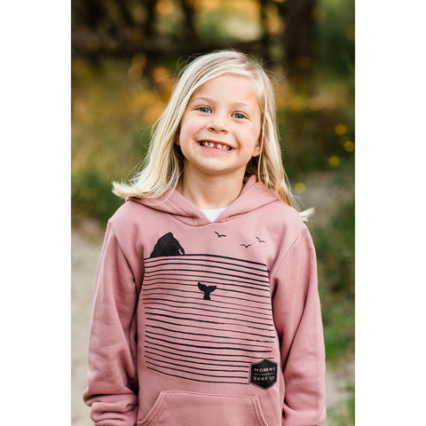 Moment Youth Rock N' Whale Hoody - Mauve