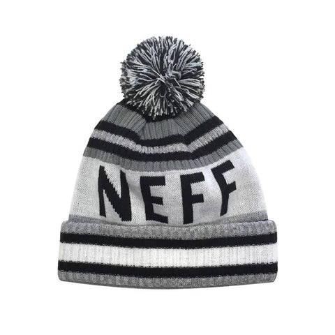 Neff Champion Beanie - Grey / Black