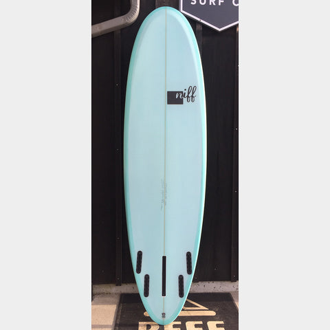 Niff 7'4" Plug Egg Surfboard