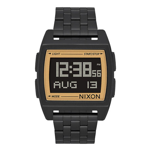 Nixon Base Watch - All Black / Gold