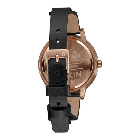 Nixon Kensington Leather Watch - Rose Gold / Bridle