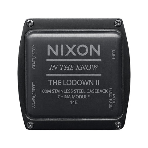 Nixon Lodown Silicone Watch - Riffe Digi-Tek Camo
