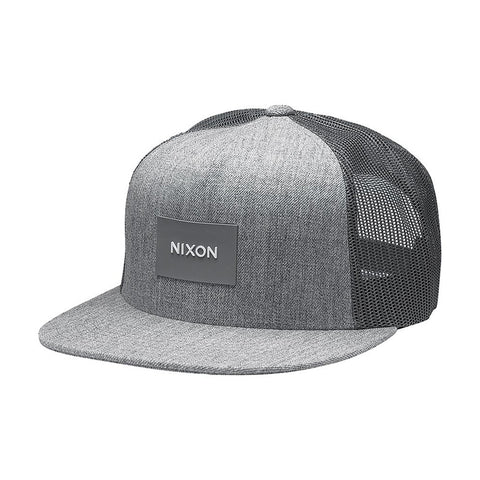 Nixon Team Trucker Hat - Heather Gray