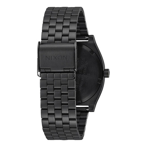 Nixon Time Teller Watch - All Black / Blue