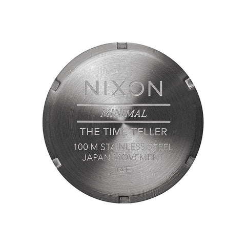 Nixon Time Teller Watch - Gunmetal / Green Oxyde