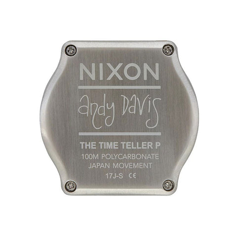 Nixon Time Teller P Watch - White Andy Davis