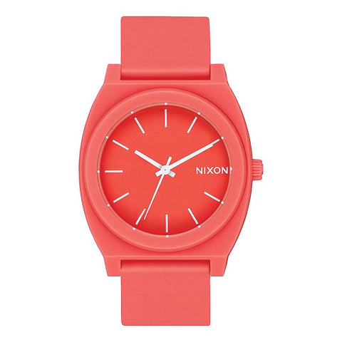 Nixon Time Teller P Watch - Matte Coral