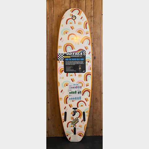 Catch Surf Odysea 7'0" Log X Taj Burrow Pro Surfboard - Pilsner (Old)