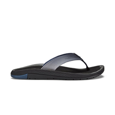 Olukai Welo Sandals - Trench Blue / Black