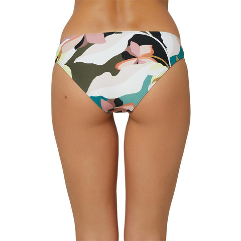O'Neill Calla Active Bikini Bottoms - Calla Black W/ Gold - Back