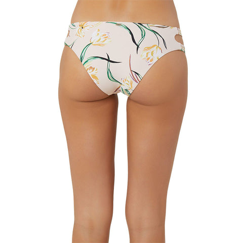 O'Neill Claris Floral Strappy Bikini Bottom