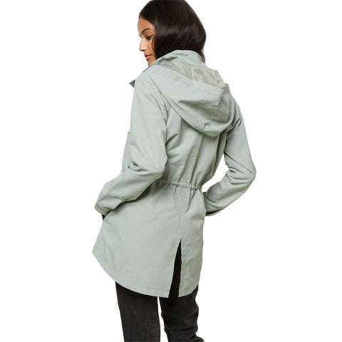 O'Neill Gayle Windbreaker Jacket - Washed Green - Back