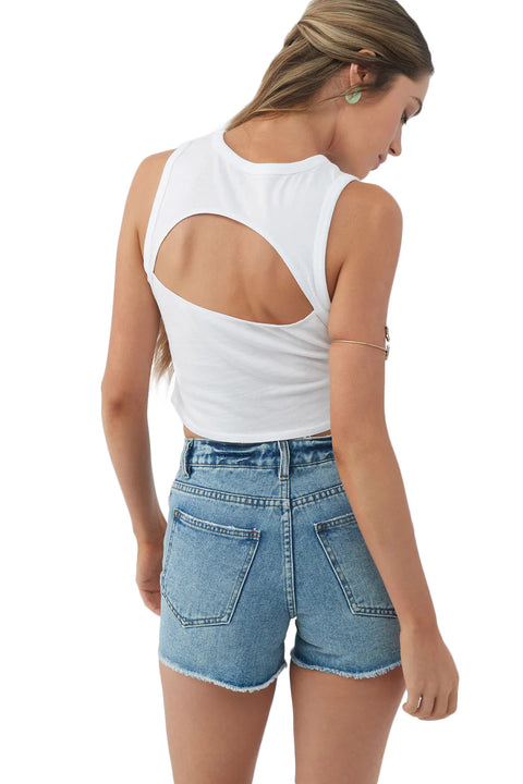 O'Neill Good Luck Tigers Tank - White - Back