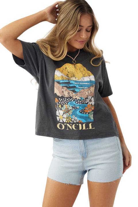 O'Neill High Road Tee - Washed Black - 2
