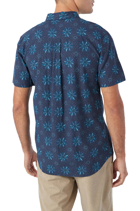 O'Neill Oasis Eco SS Modern Shirt - Navy - Back