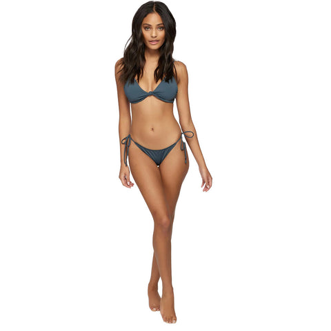 O'Neill Saltwater Solids Maracas Bikini Bottoms - Slate - Full
