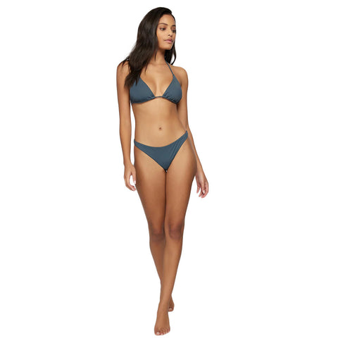 O'Neill Saltwater Solids Venice Triangle Bikini Top - Slate