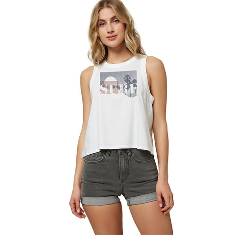 O'Neill Social Surf Tank - White