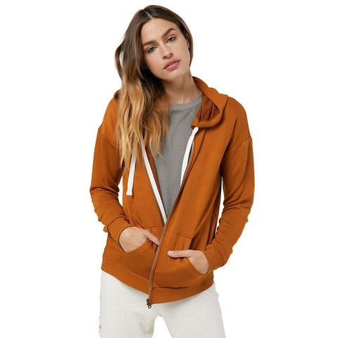 O'Neill Stay Palm Zip Hoodie - Golden Brown