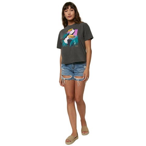 O'Neill Yes Toucan Tee - Washed Black