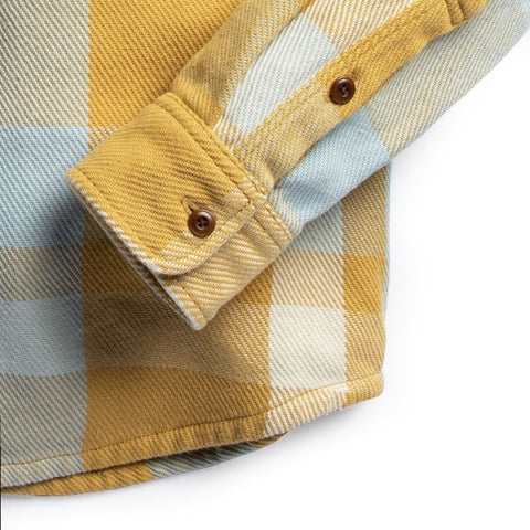 Outerknown Blanket Shirt - Sky High Desert Plaid