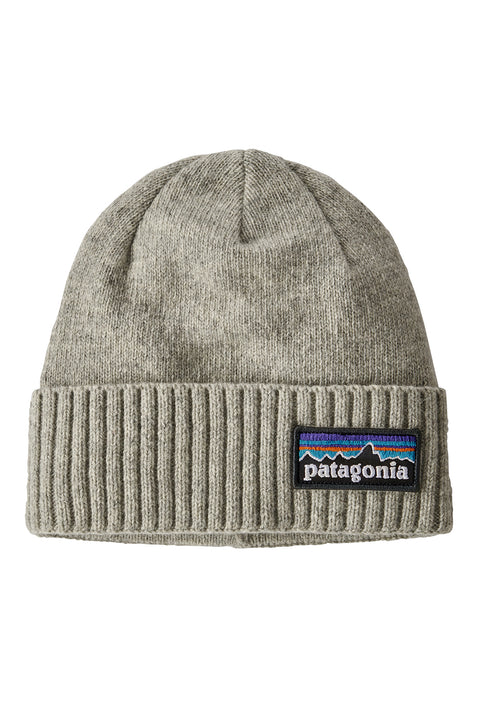 Patagonia Brodeo Beanie - P-6 Logo: Drifter Grey