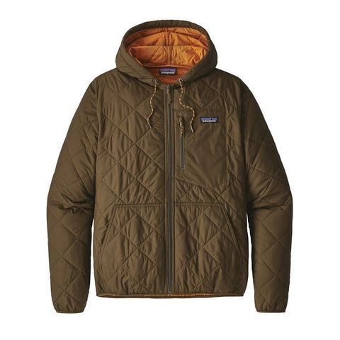 Patagonia Men's Diamond Quilted Bomber Hoody Sediment