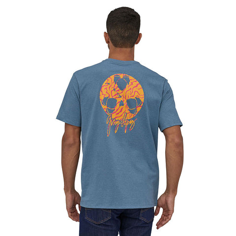 Patagonia Men's Gerry Lopez Pocket Responsibility Tee - Pigeon Blue