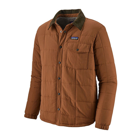 Patagonia Isthmus Quilted Shirt Jacket - Sieu Brown