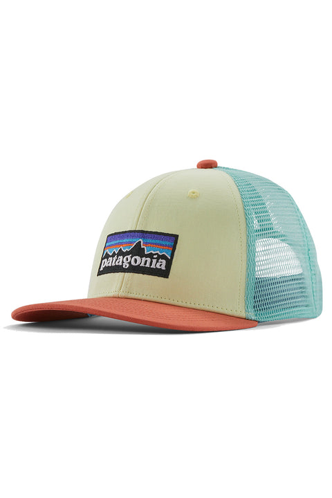 Patagonia Kid's Trucker Hat - P-6 Logo: Isla Yellow