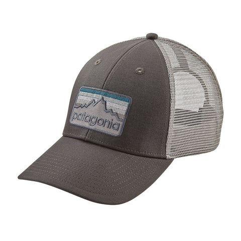 Patagonia Line Logo Badge LoPro Trucker Hat - Forge Grey