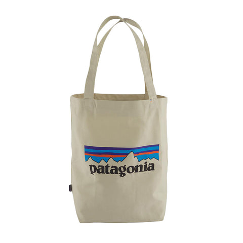 Patagonia Market Tote - P-6 Logo: Bleached Stone