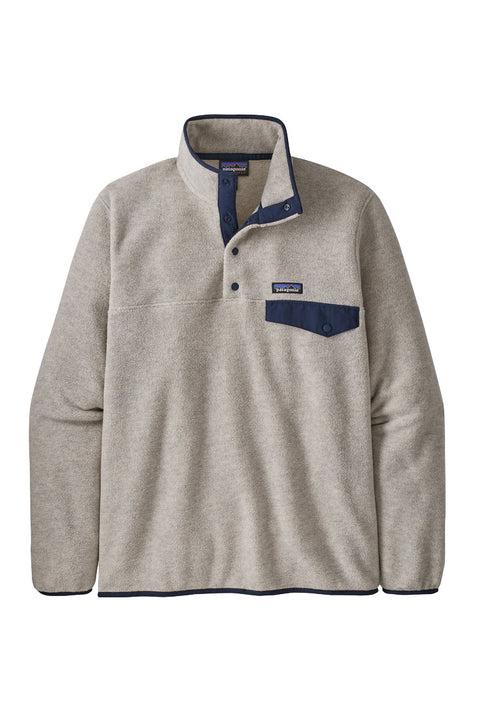 Patagonia Men's Lightweight Synch Snap-T Pullover - Oatmeal Heather