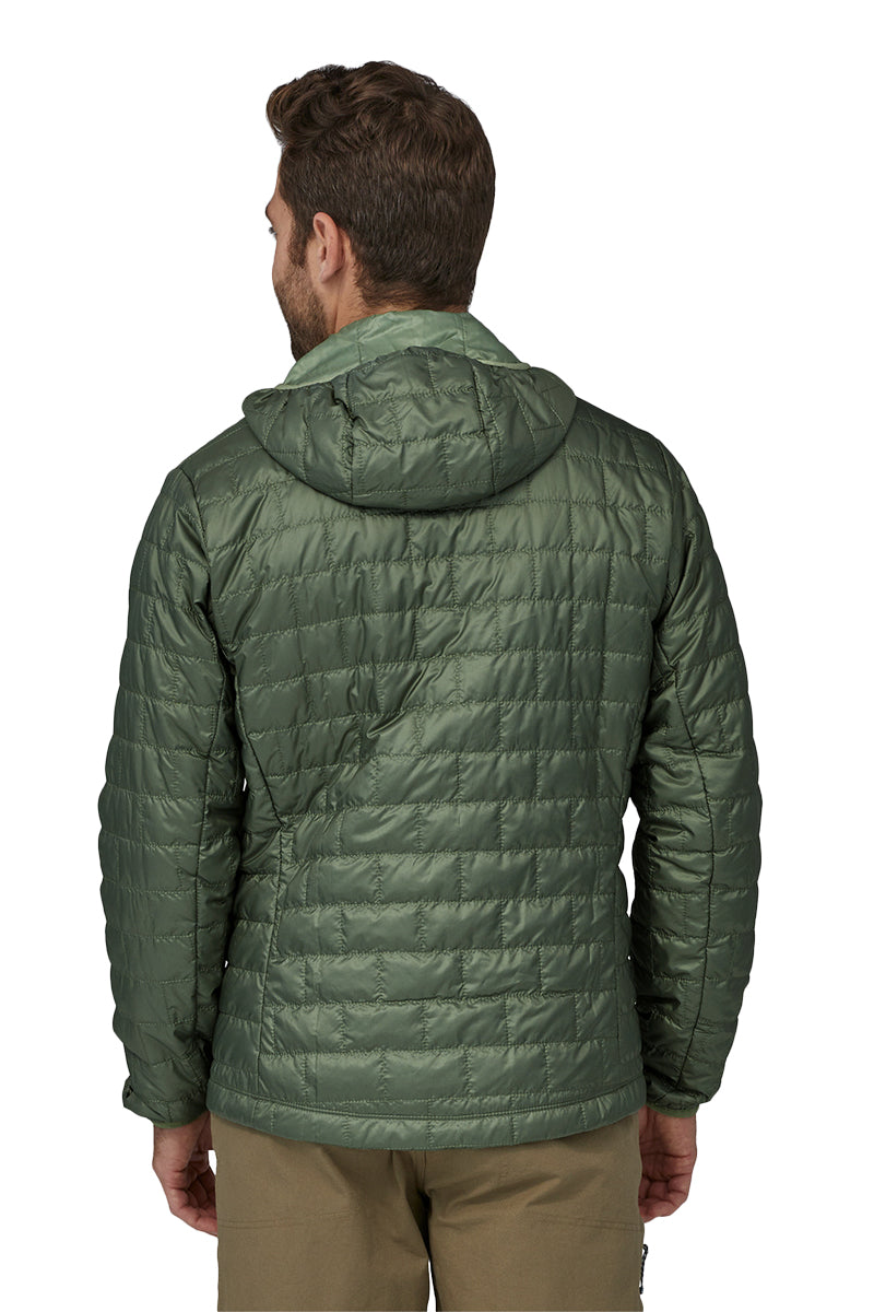 Patagonia nano puff hoody green sales
