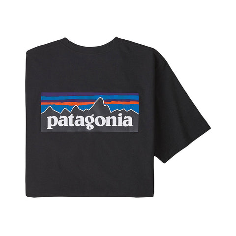 Patagonia Men's P-6 Logo Responsibiliti-Tee - Black