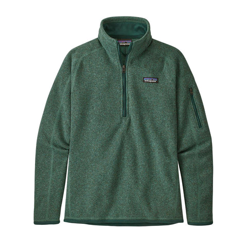 Patagonia Women's Better Sweater 1/4 Zip Fleece - Regen Green