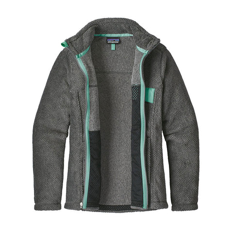Patagonia Women's Full-Zip Re-Tool Jacket - Feather Grey/Ink Black/Vjosa Green X-Dye