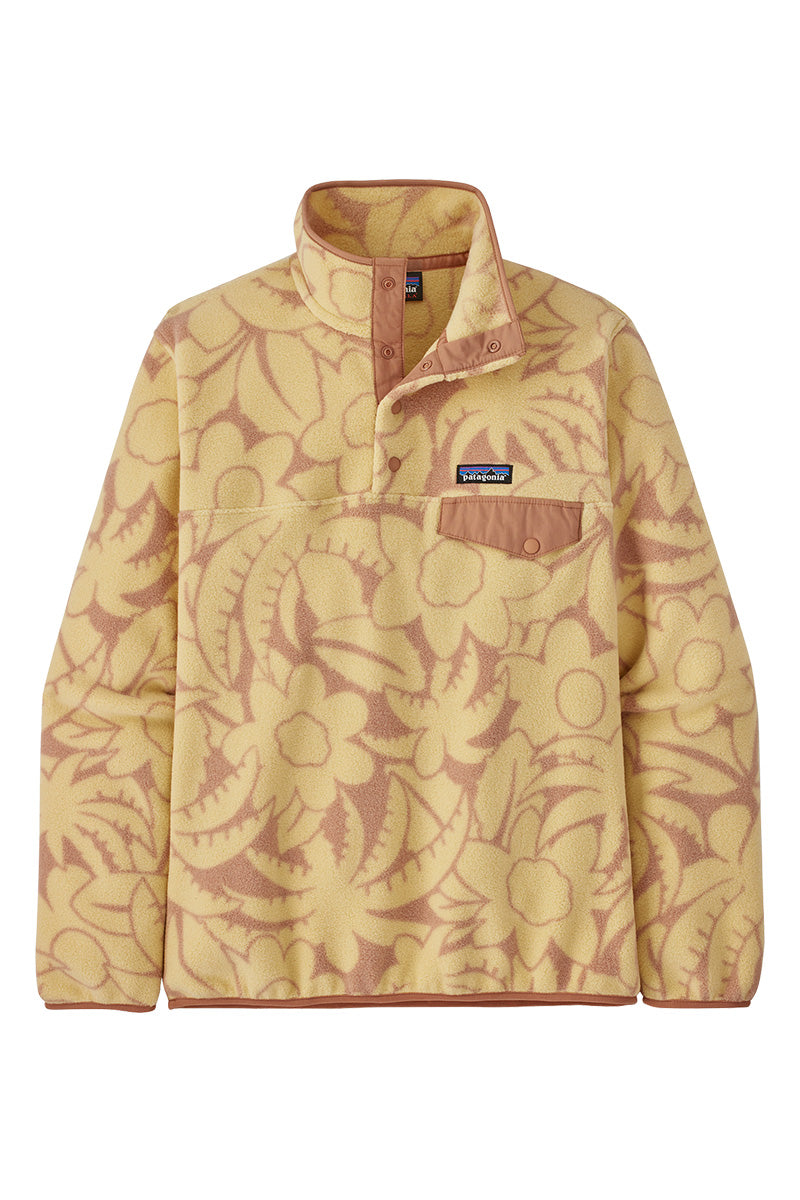 Patagonia Women s Lightweight Synchilla Snap T Pullover Fleece Abundance Surfboard Yellow