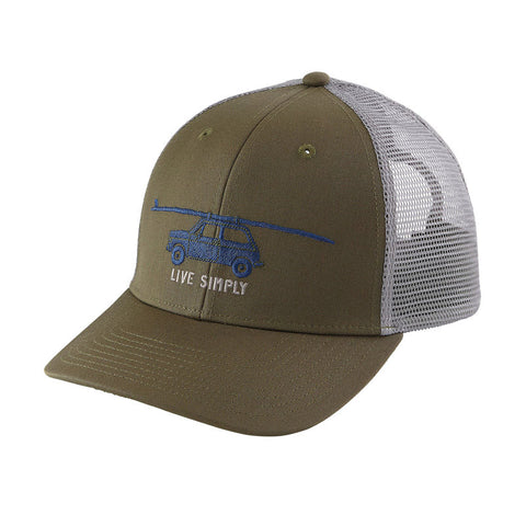 Patagonia Live Simply Glider Trucker Hat - Fatigue Green